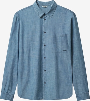 GABBA Comfort Fit Paita 'Jens Over Topaz' värissä sininen: etupuoli