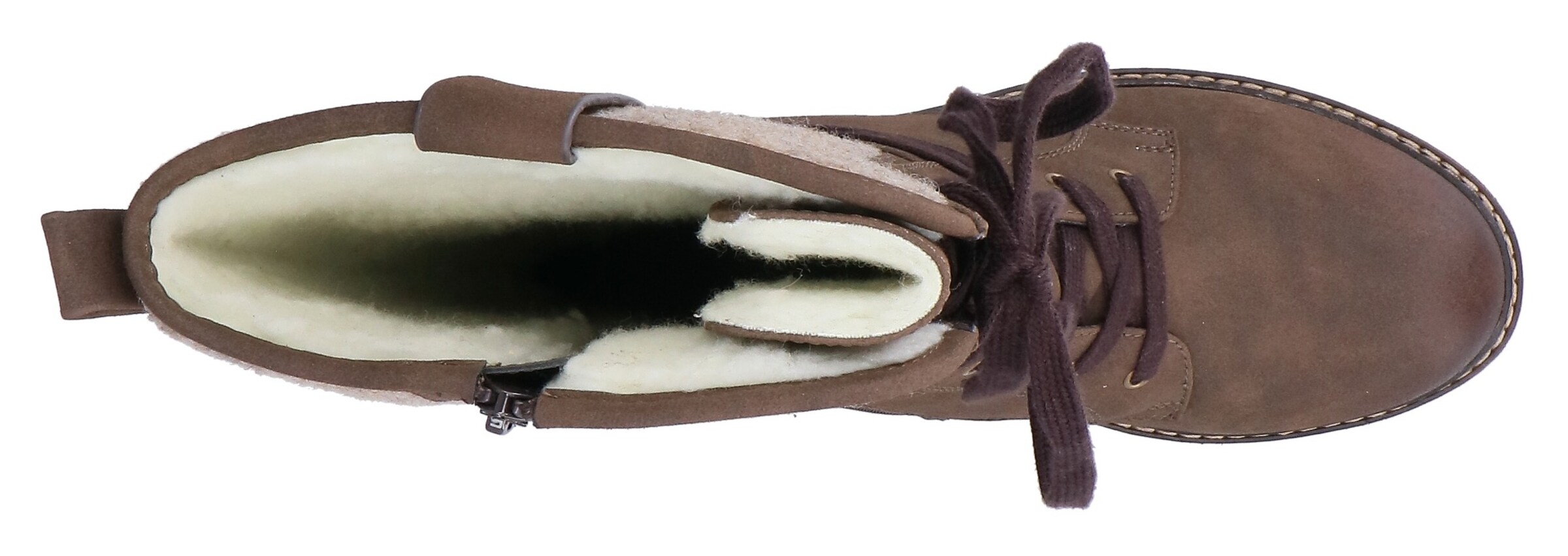Rieker Schnürstiefel in Braun