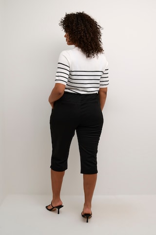 KAFFE CURVE - Jersey 'Malia' en blanco