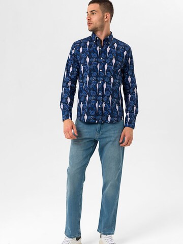 By Diess Collection Slim fit Πουκάμισο σε μπλε