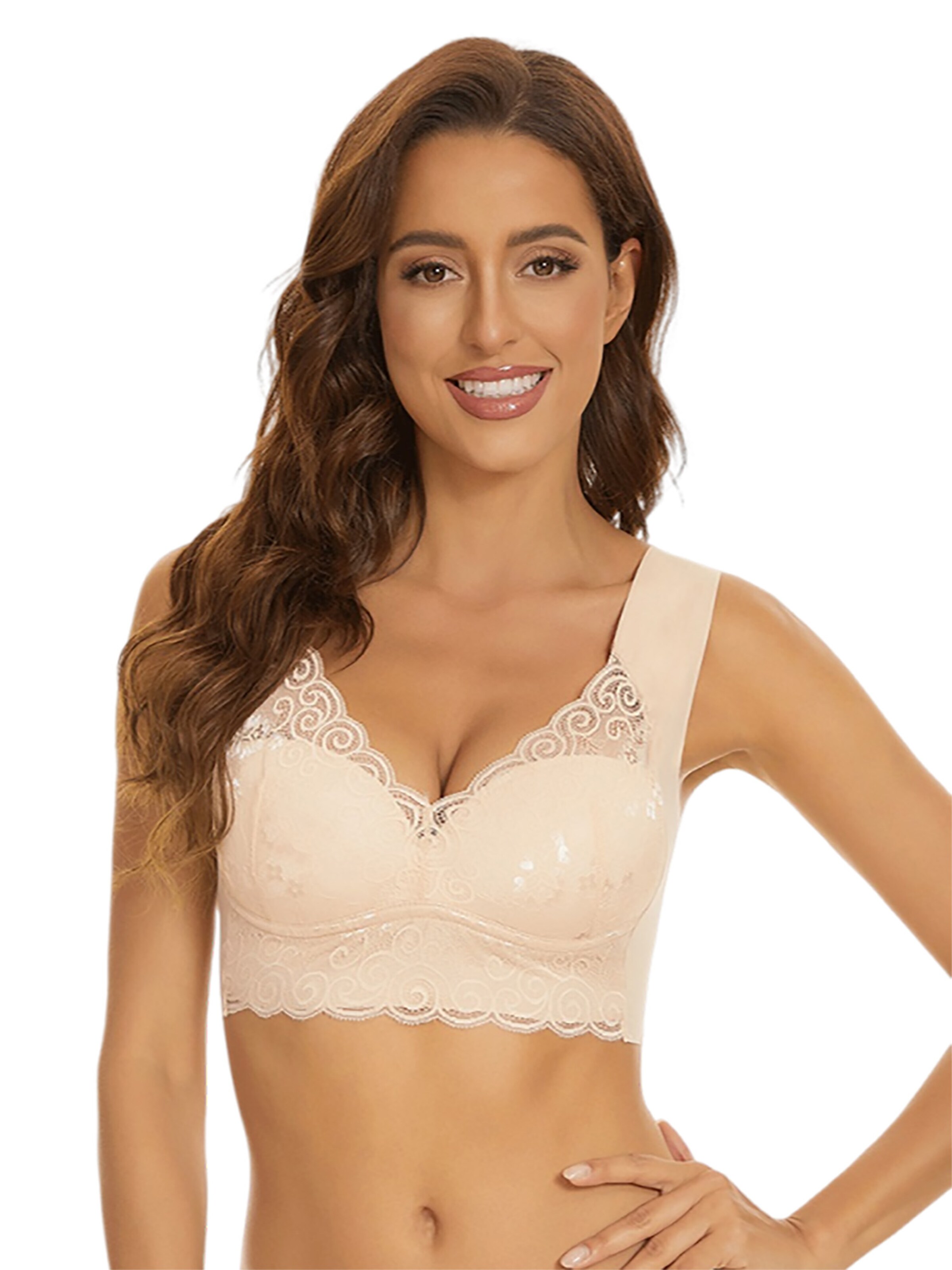 Magicshe Push-up Bra 'BH' in Orange