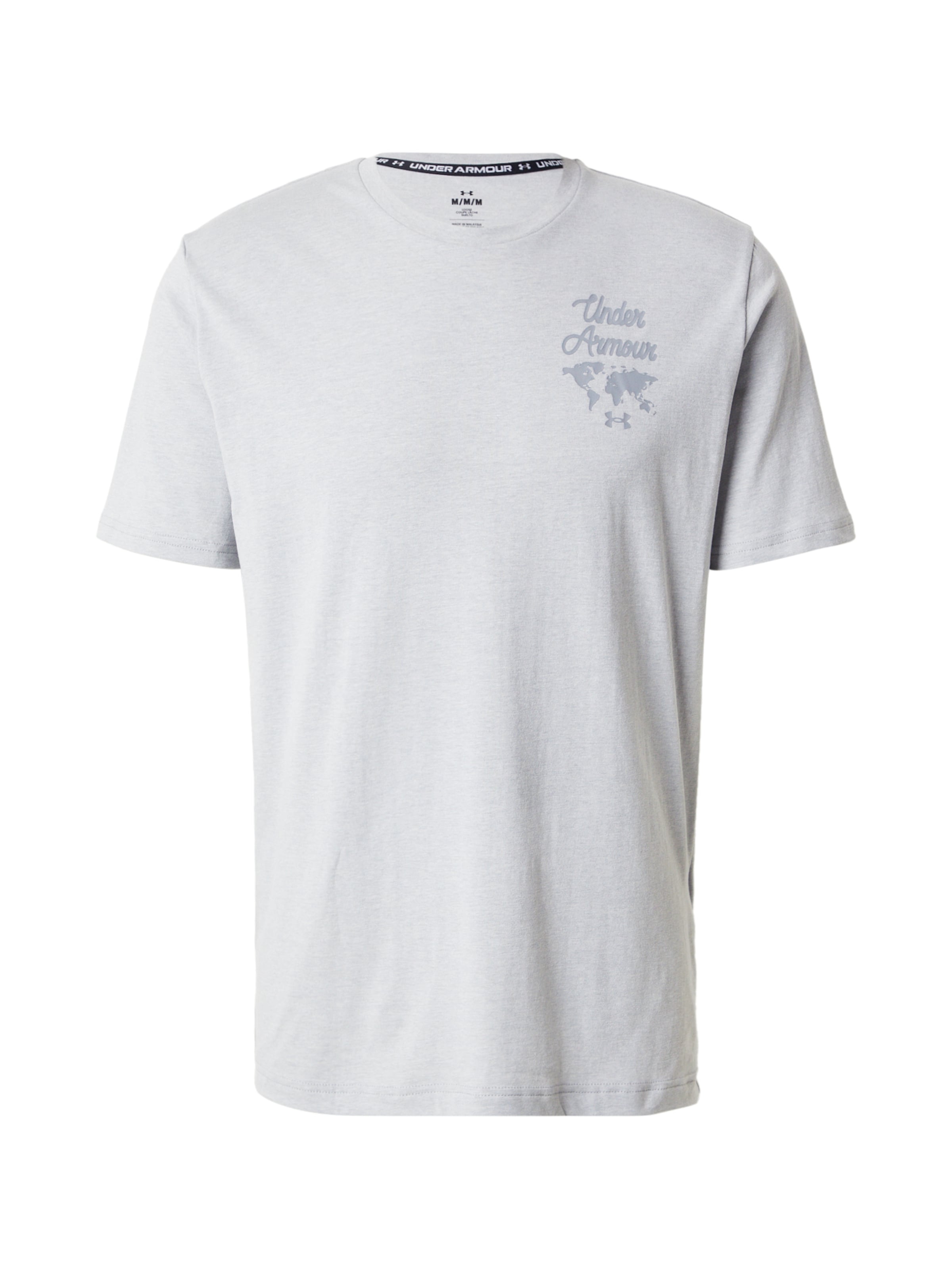 UNDER ARMOUR - Camiseta funcional en gris: frente