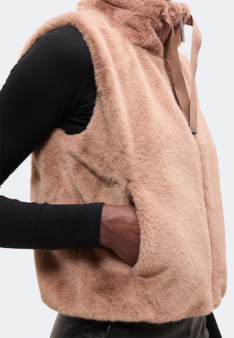 Gilet monari en marron