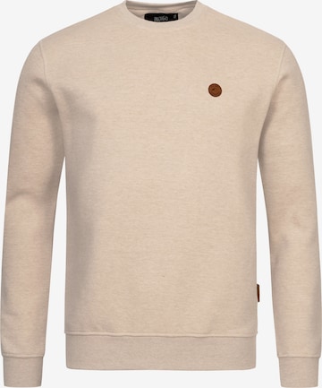 INDICODE JEANS Sweater 'Luk' in Orange: front