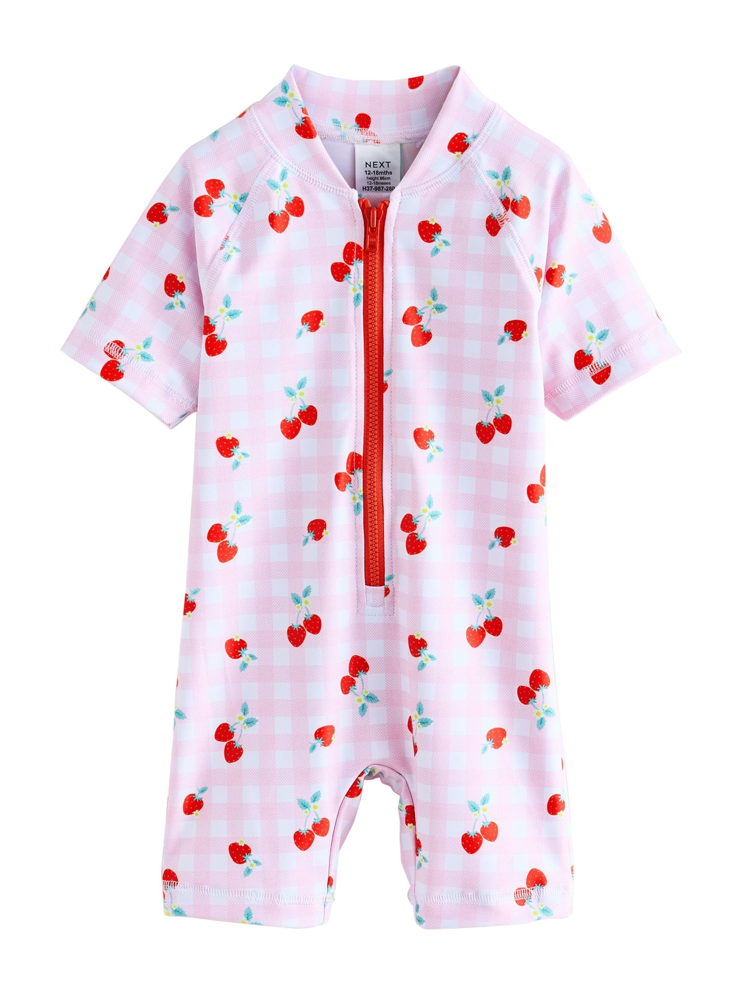 Next Ujumistrikoo, värv roosa: eest vaates