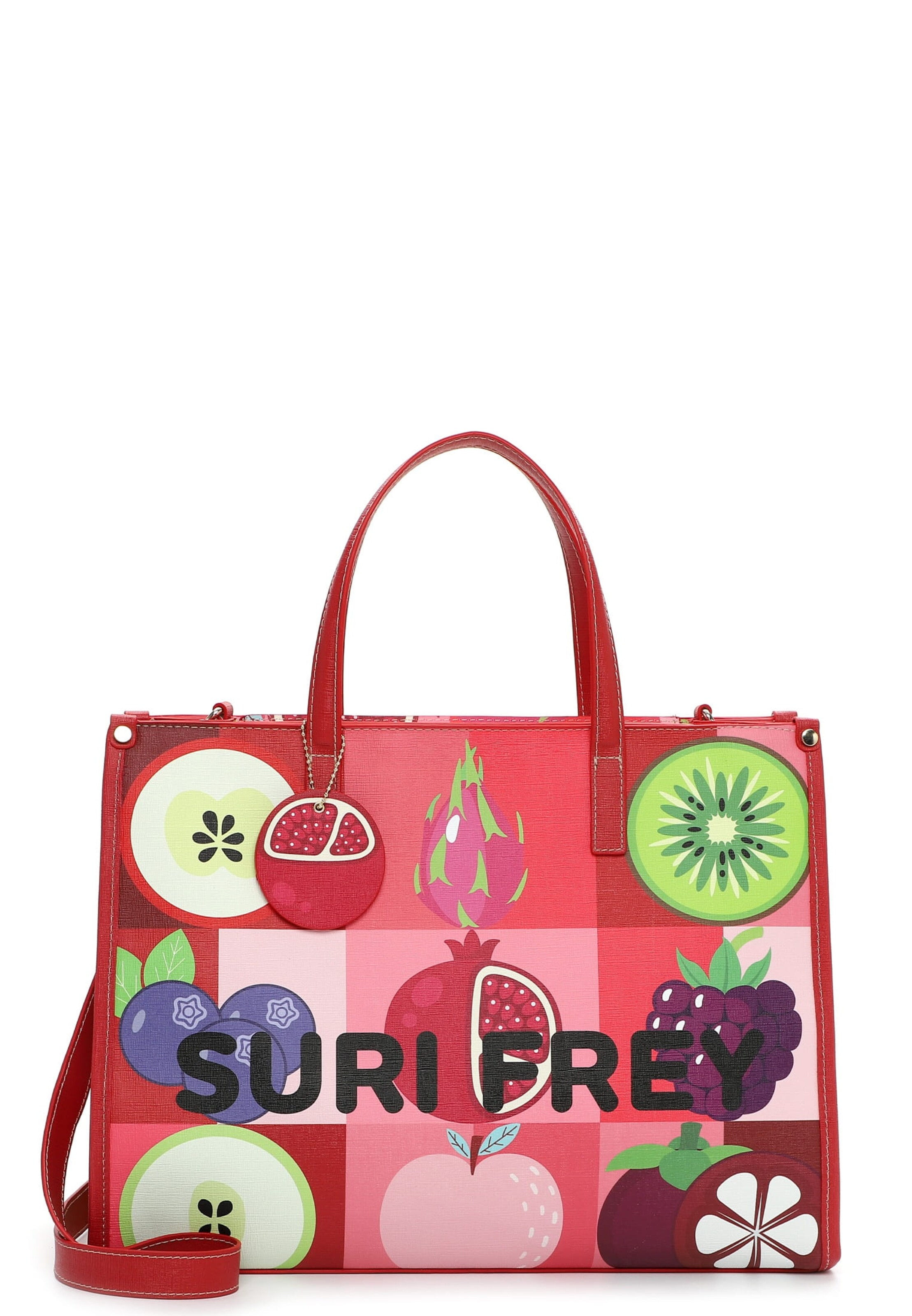 Suri Frey Shopper 'Issy' in Rot: Vorderseite