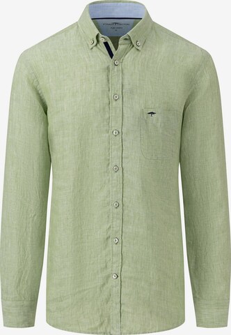 FYNCH-HATTON Regular fit Button Up Shirt in Green: front