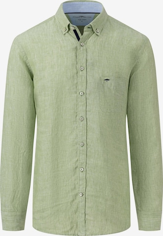 Regular fit Camicia di FYNCH-HATTON in verde: frontale