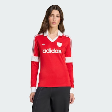 ADIDAS ORIGINALS Poloshirt in Rot: Vorderseite