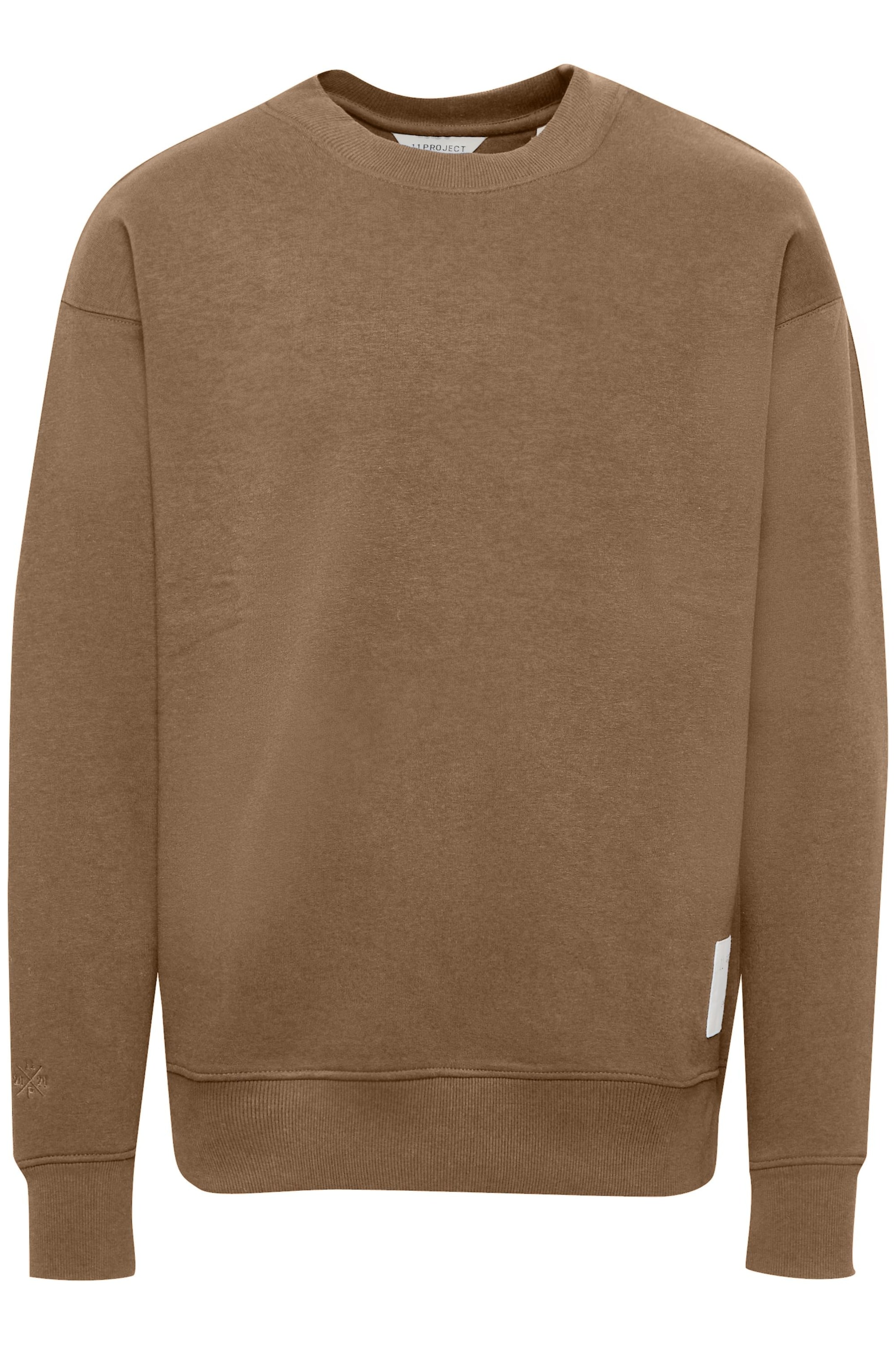 Pull-over 11 Project en marron : devant