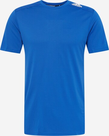 T-Shirt fonctionnel ADIDAS SPORTSWEAR en bleu : devant