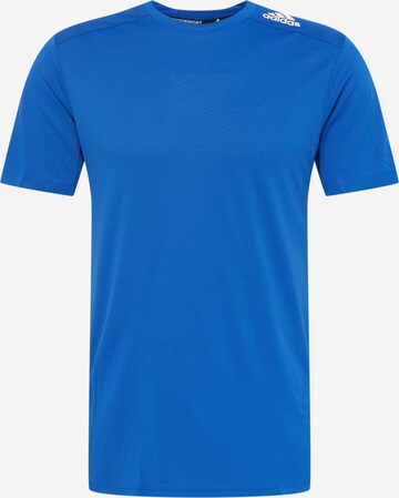 ADIDAS SPORTSWEAR Performance Shirt in Blue: front