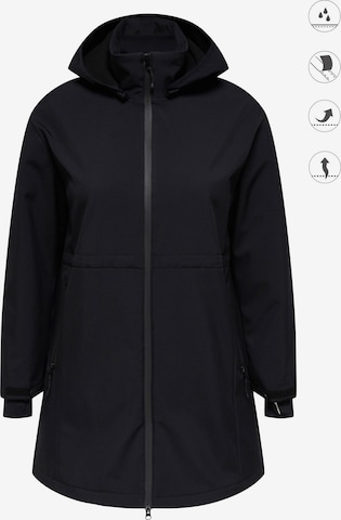 Veste outdoor 'CAR Francesca' ONLY Carmakoma en noir : devant