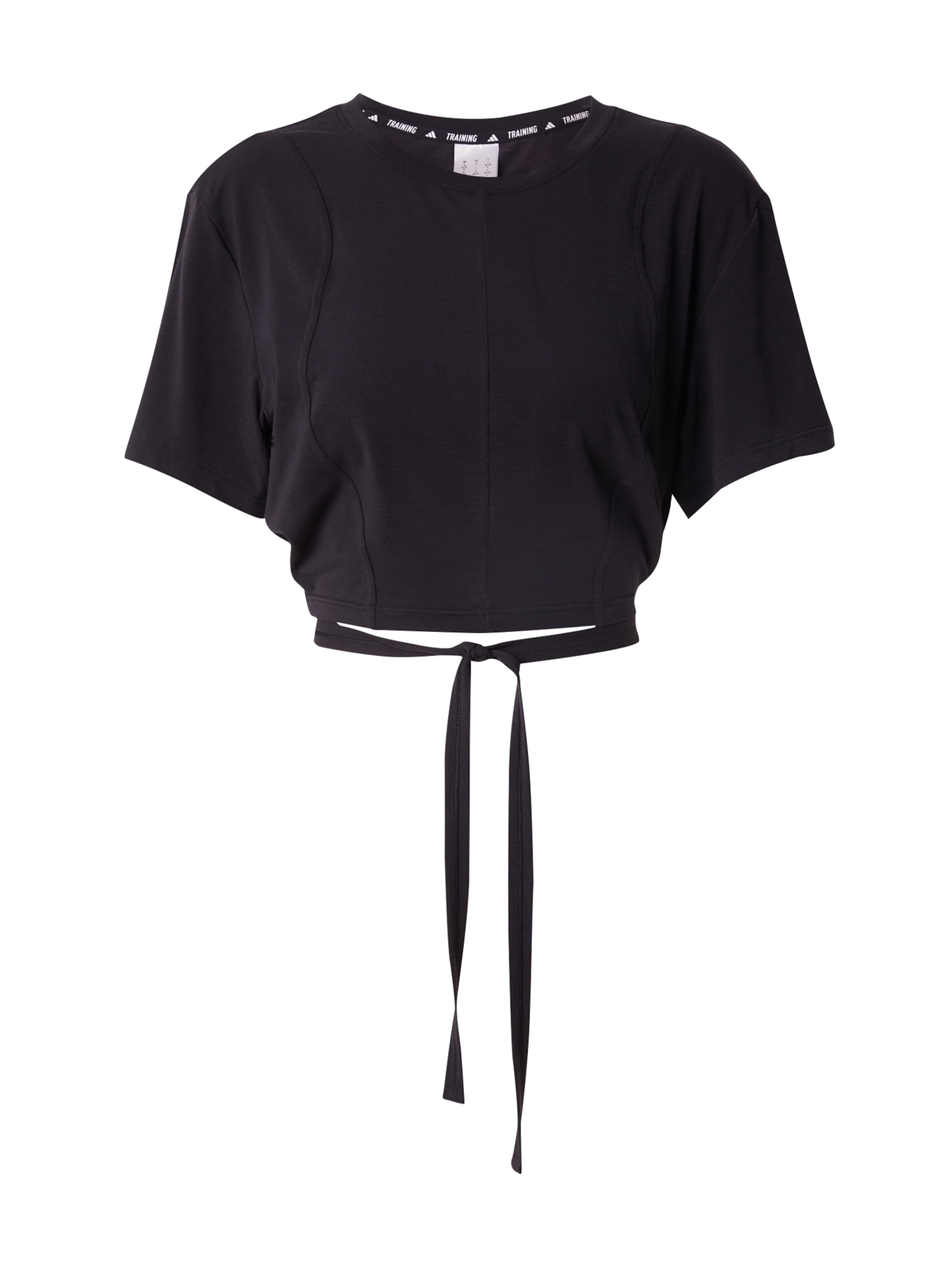 ADIDAS PERFORMANCE - Camisa funcionais em preto: frente