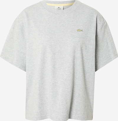 Lacoste LIVE T-Shirt in gelb / hellgrau, Produktansicht