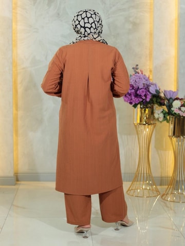 MODAMIHRAM Tunic in Brown