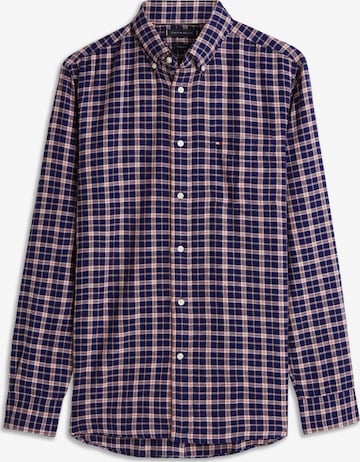 TOMMY HILFIGER Regular fit Overhemd in Blauw: voorkant