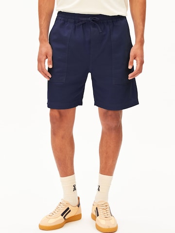 ARMEDANGELS Regular Shorts COTTON LINO in Blau
