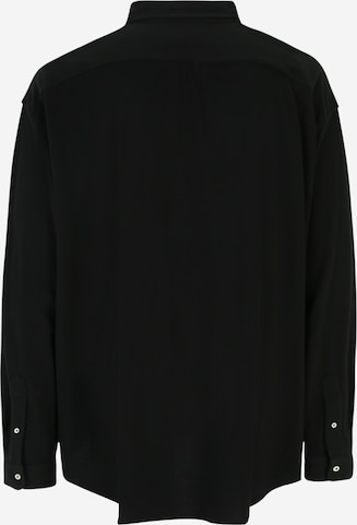 Polo Ralph Lauren Big & Tall Средняя посадка Рубашка в Черный