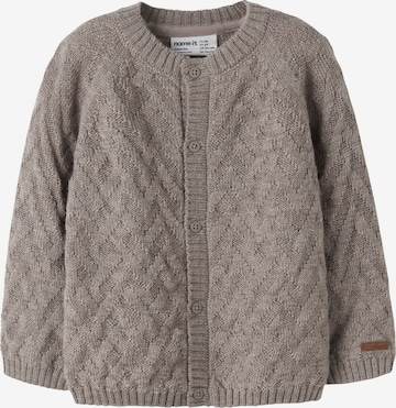 NAME IT Knit cardigan in Grey: front