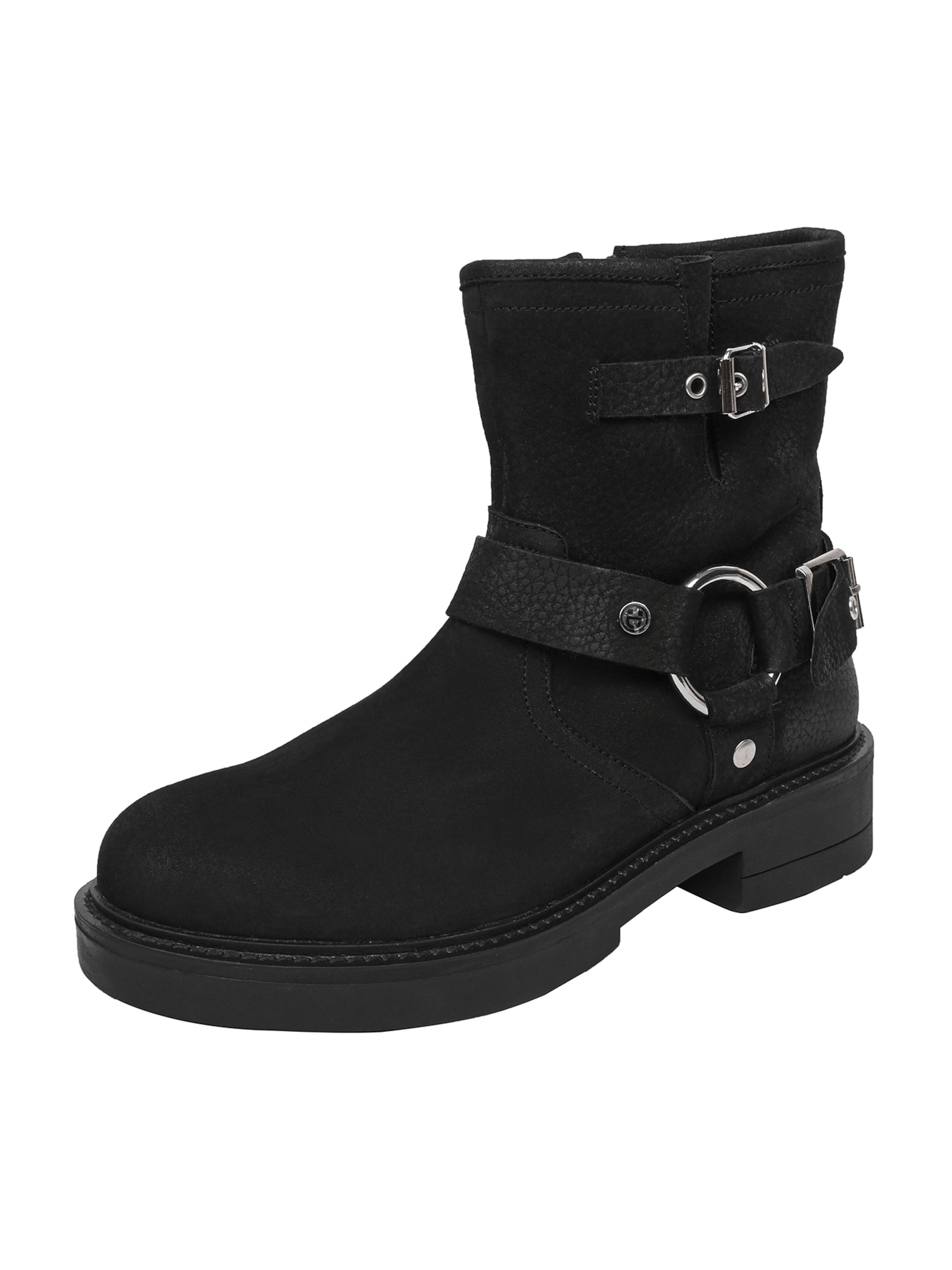 FREUDE Stiefelette 'Billy' in Schwarz: Vorderseite