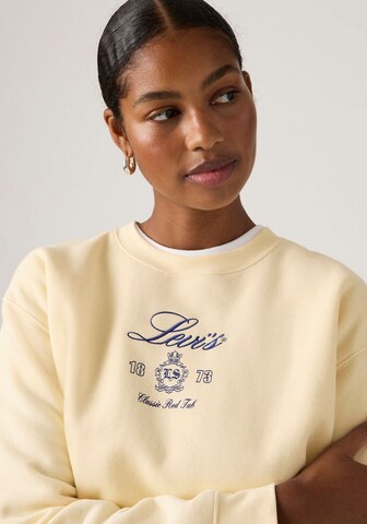 LEVI'S ® Sweatshirt in Yellow