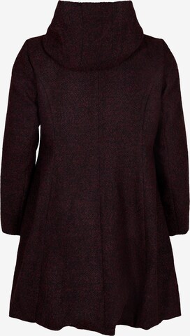 Manteau d’hiver 'MCHARLENE' Zizzi en rouge