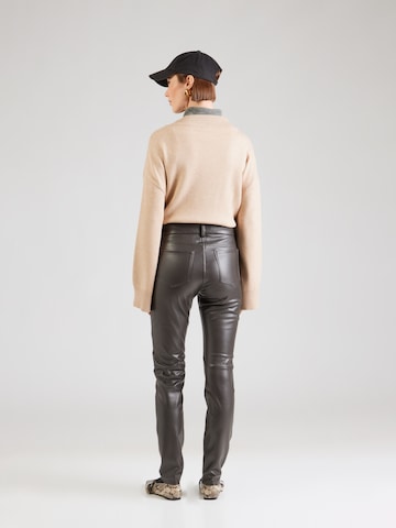 MAC Slimfit Nadrág - barna