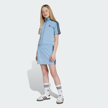 ADIDAS ORIGINALS Jurk 'Firebird' in Blauw: voorkant