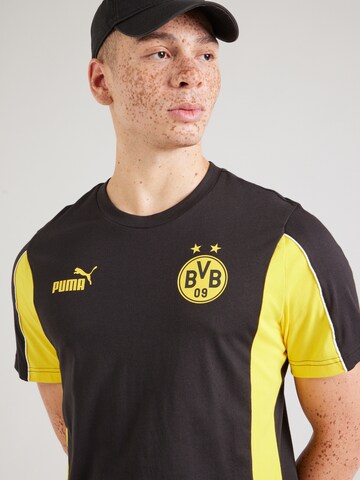 PUMA - Camiseta funcional 'Borussia Dortmund Ftbl Archive' en negro