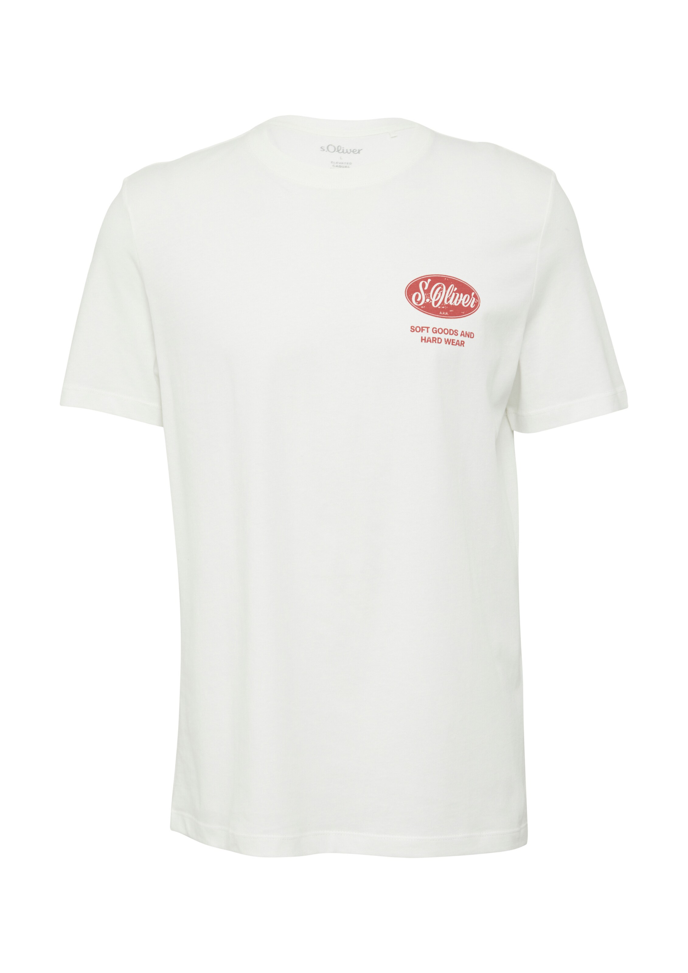 T-Shirt s.Oliver en blanc : devant