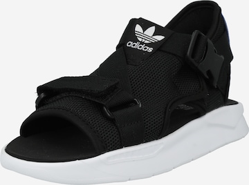 ADIDAS ORIGINALS - Sapatos abertos '360 3.0' em preto: frente