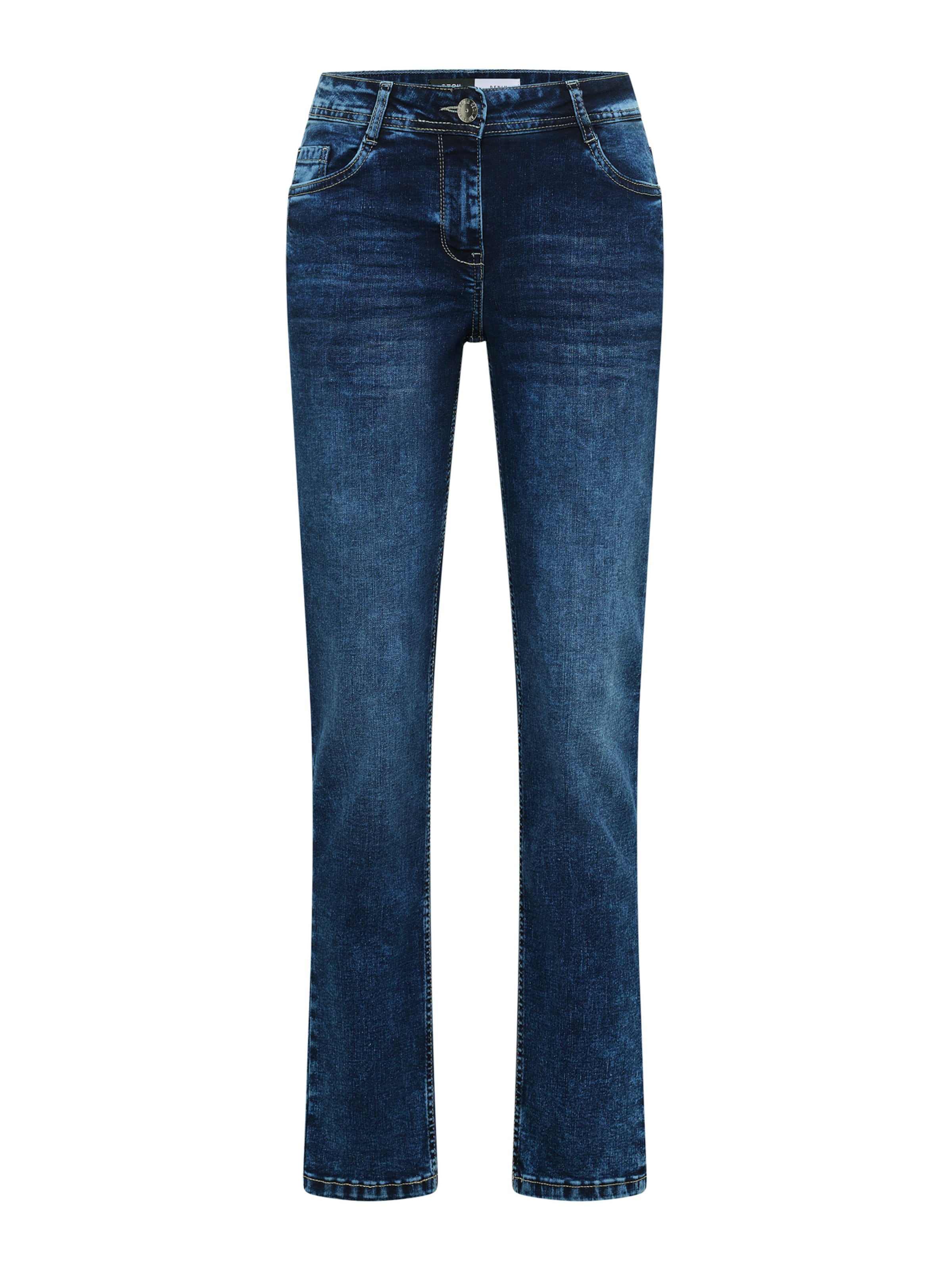 Coupe slim Jean 'Scarlett' CECIL en bleu : devant