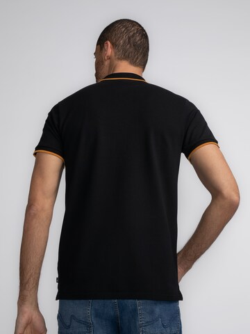 Petrol Industries Poloshirt '35 years' in Schwarz
