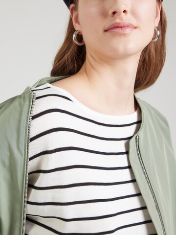Pull-over QS en blanc
