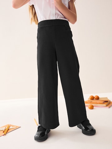 Wide Leg Pantalon Next en noir : devant
