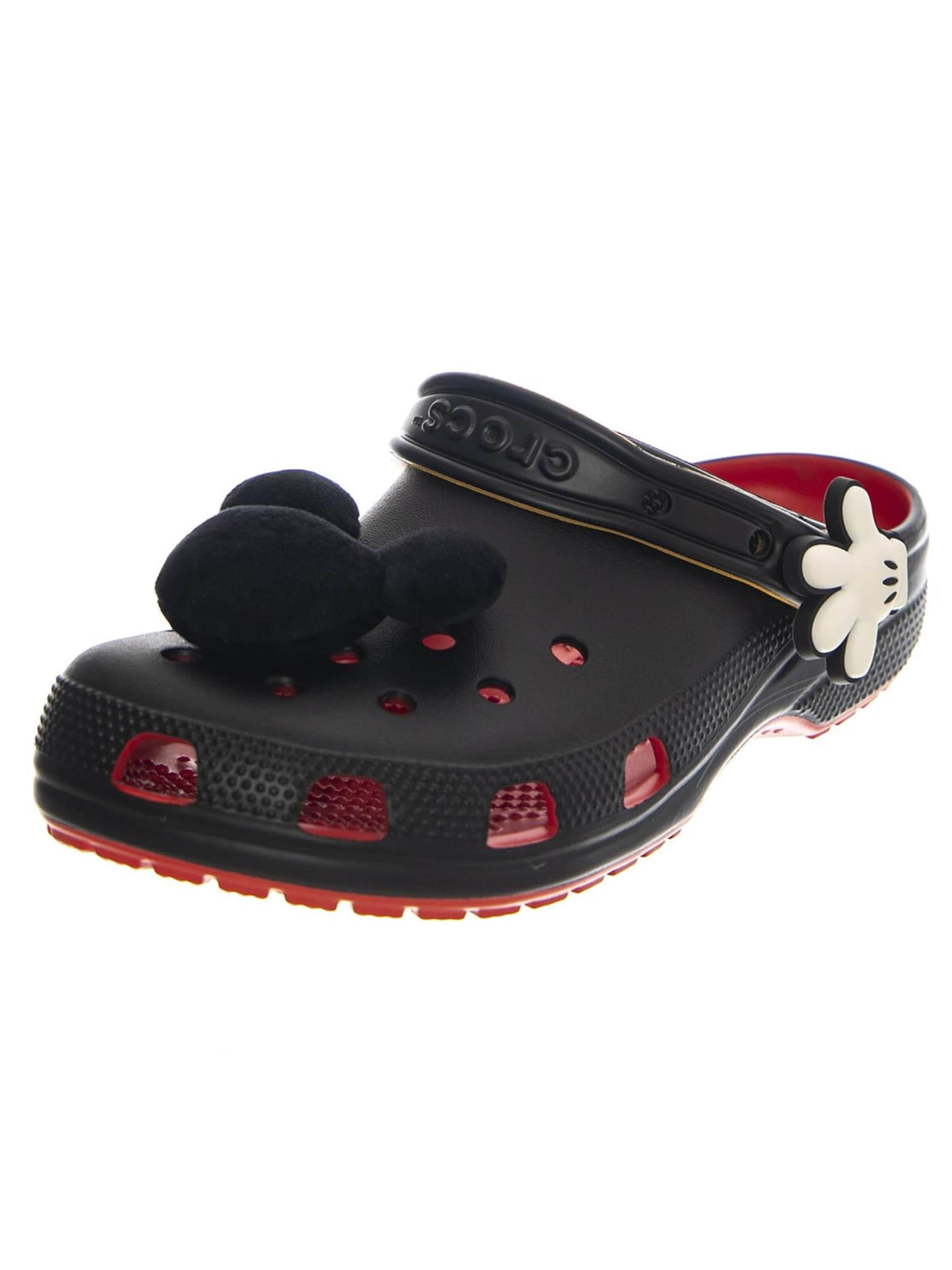 Crocs Chodaki 'Mickey IAM Classic Clog-FLAM' w kolorze czarny: przód