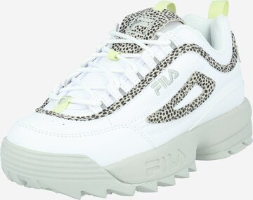 FILA Sneakers laag 'DISRUPTOR' in Wit: voorkant
