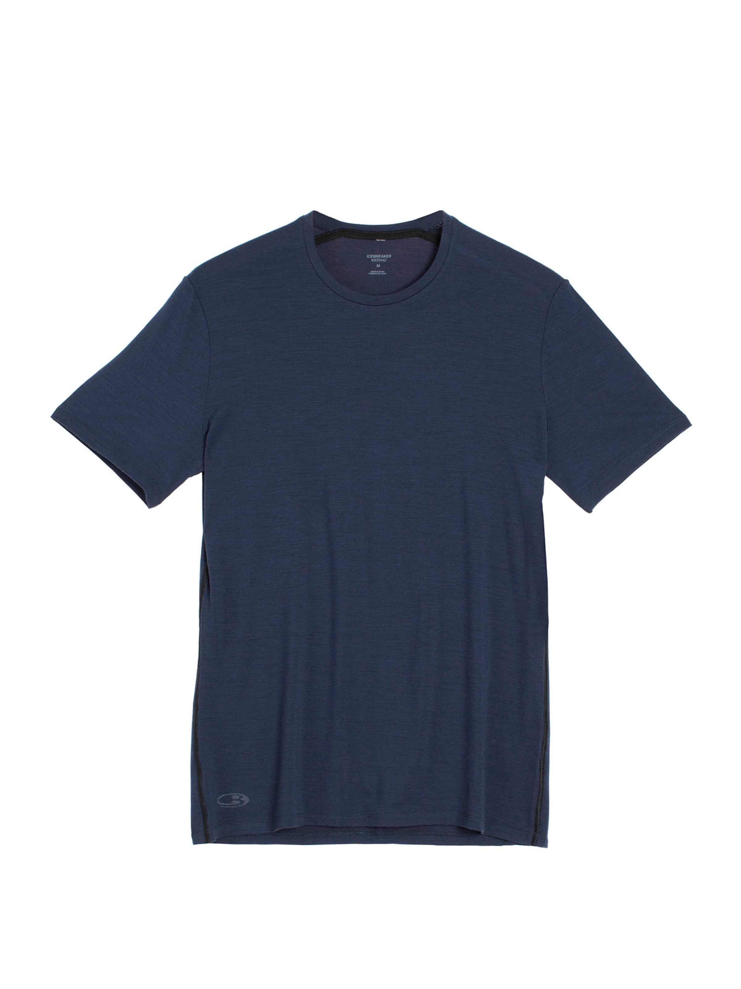 ICEBREAKER Λειτουργικό μπλουζάκι σε μπλε: μπροστά