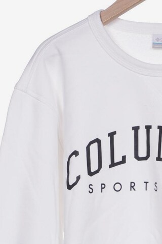 COLUMBIA Sweatshirt & Zip-Up Hoodie in M in White