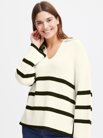 Fransa Sweater 'Ally' in White