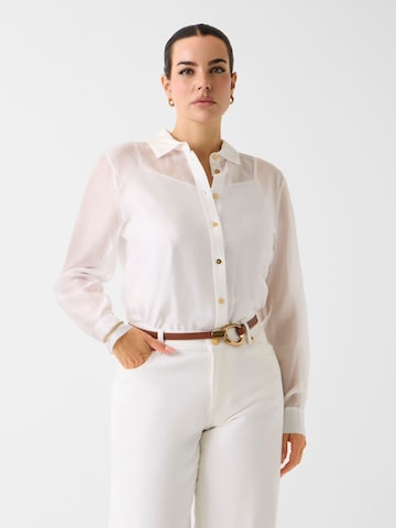 MARCIANO LOS ANGELES Bluse in Weiß: Vorderseite
