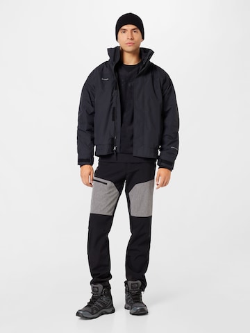 ICEPEAK Regular Outdoor Pants 'BUSTI' in Black