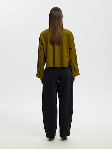 SELECTED Bluse 'SLFFastha' in Grün