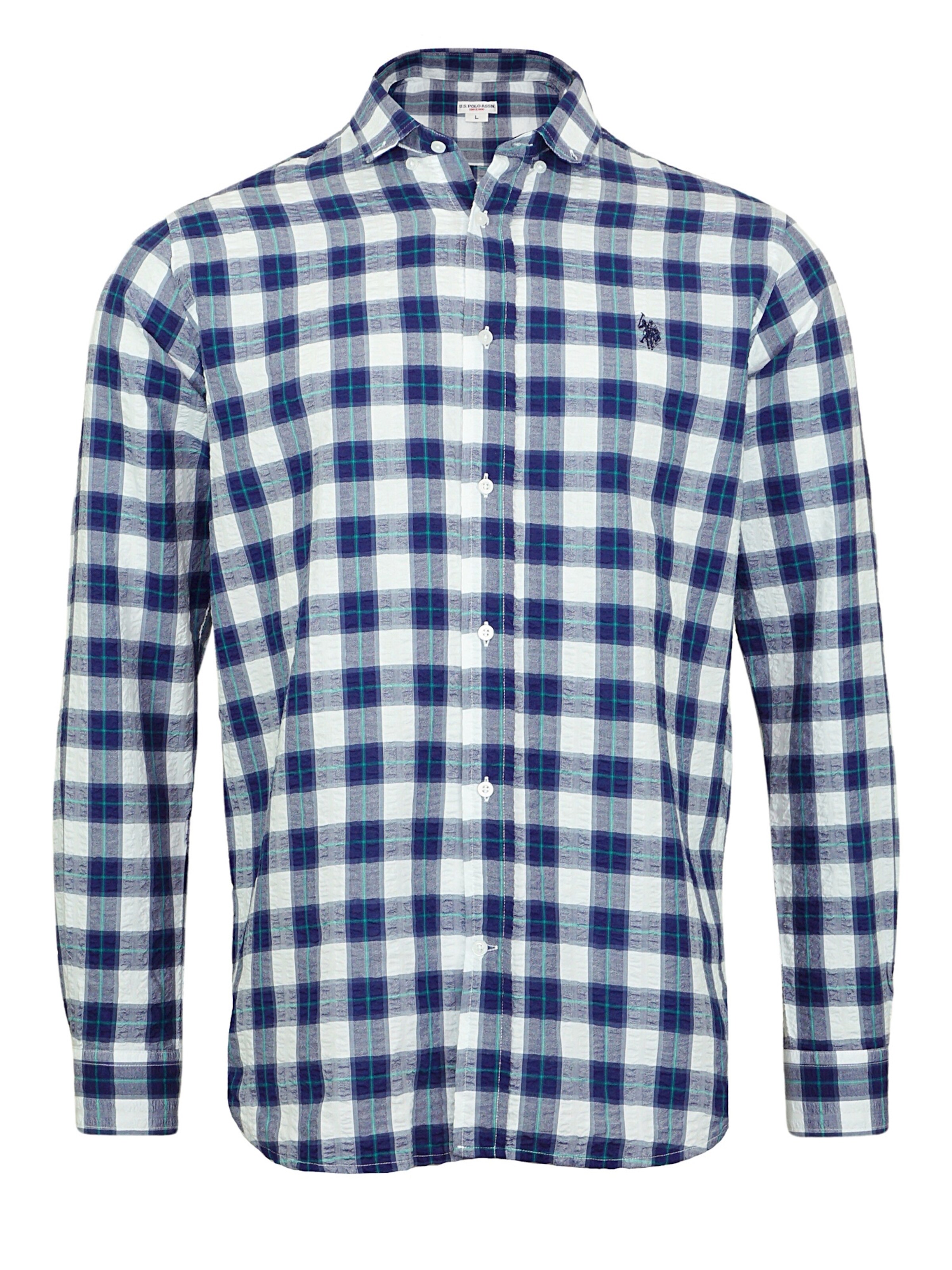 Regular fit Camicia di U.S. POLO ASSN. in blu: frontale