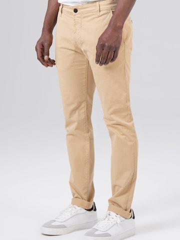 M.O.D MIRACLE OF DENIM Slimfit Lærredsbukser i beige