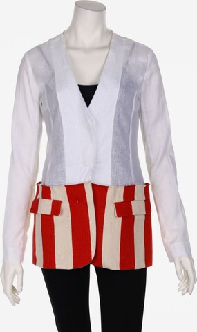 Weili Zheng Blazer in S in White: front