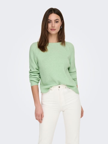 ONLY Sweter 'FIA' w kolorze zielony
