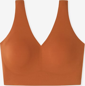 SCHIESSER Regular Bra ' Invisible Soft ' in Orange: front