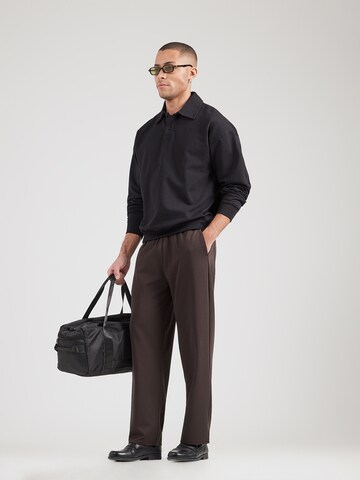 Woodbird Shirt 'Loke Base' in Zwart